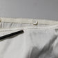 Dolce & Gabbana Ivory Silk Tapered High Waist Pants