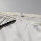 Dolce & Gabbana Ivory Silk Tapered High Waist Pants