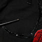 Dolce & Gabbana Black Rose Sequin Embellishments Blouse Top