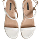 Patrizia Pepe White Espadrilles Ankle Strap Sandals Shoes