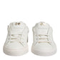 HIDE & JACK White Leather Low Top Lace Up Sneakers Shoes