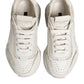 Dolce & Gabbana White DAYMASTER Calf Leather Sneakers Shoes