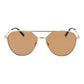 Serengeti Gold Plastic Sunglasses