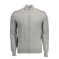North Sails Gray Cotton Sweater Mens Cardigan Mens Sweater
