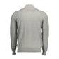 North Sails Gray Cotton Sweater Mens Cardigan Mens Sweater