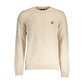 Lyle & Scott Beige Wool Men Sweater Mens Sweater