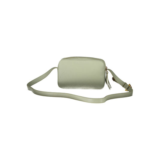 Coccinelle Green Leather Handbag Womens Shoulder Bag