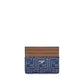 Fendi Blue Fabric Wallet