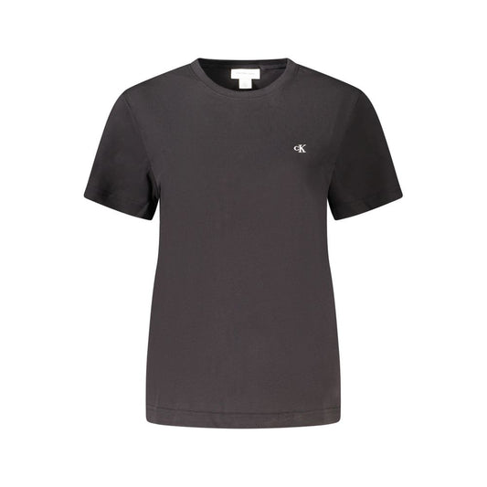 Calvin Klein Black Cotton T-Shirt
