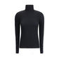 Wolford Black Fleece Wool Turtleneck