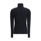 Wolford Black Fleece Wool Turtleneck