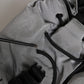 Dolce & Gabbana Gray Milano Print Drawstring Travel Backpack Bag