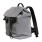 Dolce & Gabbana Gray Palermo Reflector Buckles Drawstring Backpack Bag