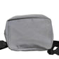Dolce & Gabbana Gray Palermo Reflector Buckles Drawstring Backpack Bag
