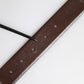 Dolce & Gabbana Brown Classic Gold Metal Logo Buckle Men Belt