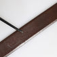 Dolce & Gabbana Brown Classic Gold Metal Logo Buckle Men Belt