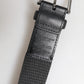 Dolce & Gabbana Green Black Polyester DG Logo Buckle Belt