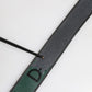 Dolce & Gabbana Green Black Polyester DG Logo Buckle Belt