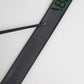 Dolce & Gabbana Green Black Polyester DG Logo Buckle Belt