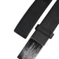 Dolce & Gabbana Black Leather Classic Metal Logo Buckle Belt