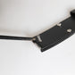 Dolce & Gabbana Black Leather Metal Logo Buckle Belt