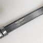 Dolce & Gabbana Silver Logo Engraved Metal Waist Buckle Belt
