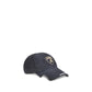 Balenciaga Black Cotton Cap (Baseball Hat)