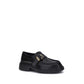 Tod's Black Rubber Platform Loafers