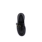 Tod's Black Rubber Platform Loafers