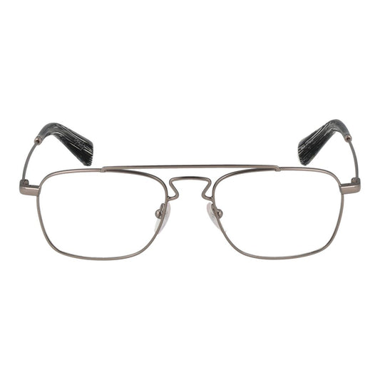 Yohji Yamamoto Silver Unisex Optical Frames