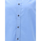 Prada Light Blue Cotton Dress Shirt