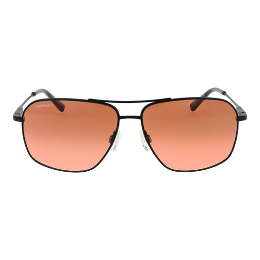 Serengeti Black Men Sunglasses