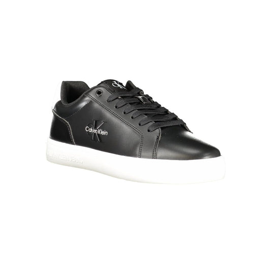 Calvin Klein Black Polyester Sneaker