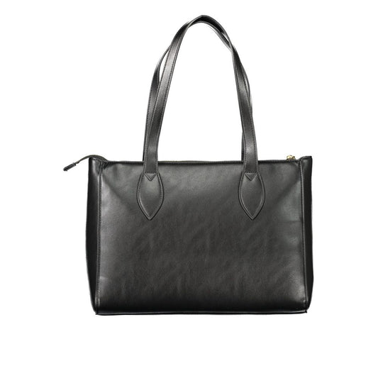 Mario Valentino Black Polyethylene Handbag