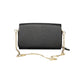 Mario Valentino Black Polyurethane Women WalletConvertible Shoulder Bag