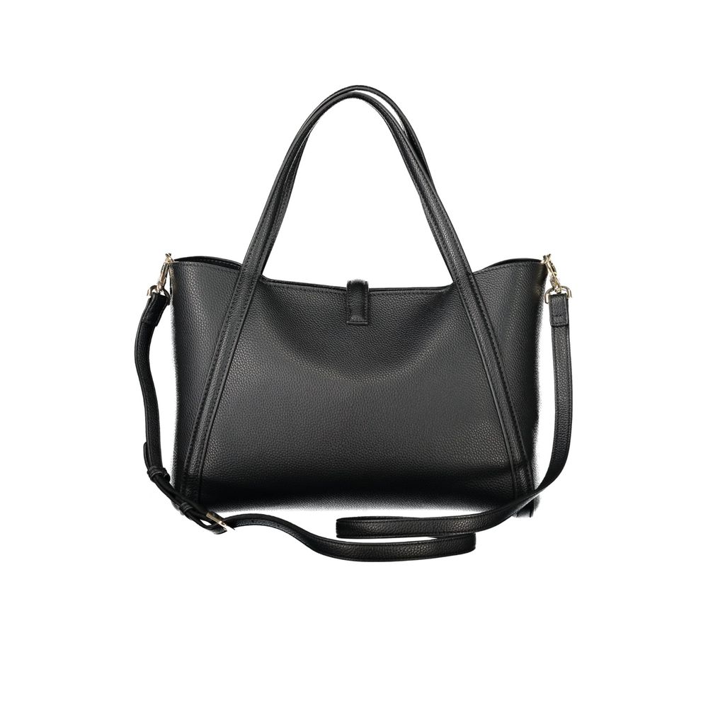 Mario Valentino Black Polyethylene Handbag