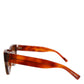 Dolce & Gabbana Green Brown Marbled Acetate DG4379-F Eyewear Sunglasses