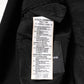 Dolce & Gabbana Black Viscose DG Crown Blazer Coat Jacket