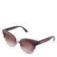 Dolce & Gabbana Black Pink Mirrored Cat Eye DG6109 Sequined Sunglasses