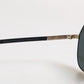 Dolce & Gabbana Black 18K Gold Plated Polarized Steel DG2133K Sunglasses