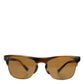 Dolce & Gabbana Brown Striped Acetate Square DG4305 Eyewear Sunglasses