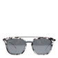 Dolce & Gabbana Gray Havana Acetate Square DG4327 Eyewear Sunglasses