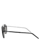 Dolce & Gabbana Black Metal Frame Round DG2276 Eyewear Shades Sunglasses