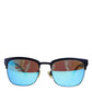 Dolce & Gabbana Black Acetate Square Polarized DG4287F Eyewear Sunglasses