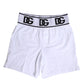 Dolce & Gabbana White Cotton Stretch Regular Boxer Underwear