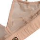 Dolce & Gabbana Powder Pink Nylon DG Logo Non Wire Bra Underwear