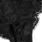 Dolce & Gabbana Black Silk Lace Stretch Bikini Panty Underwear