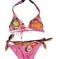 Dolce & Gabbana Pink Printed Swimsuit 2 Piece Top Bottom Swimwear