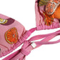 Dolce & Gabbana Pink Printed Swimsuit 2 Piece Top Bottom Swimwear