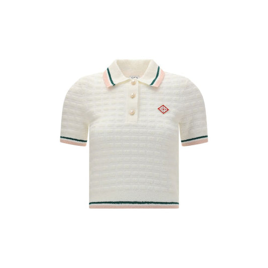 Casablanca Boucle Polo Shirt
